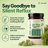 Say goodbye to silent reflux: coats the irritated throat lining with a soothing plant gel
