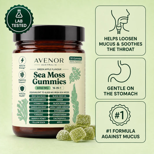 Lab tested: helps loosen mucus and soothes the throat, gentle on the stomach